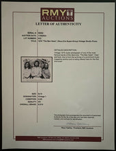 Load image into Gallery viewer, 1978 Type 1 Promo Photo Bee Gees Sgt. Peppers Lonely Hearts Club Band Movie VTG
