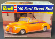 Revell 1940 Ford Street Rod Scale 1:25 Model Car Kit Vintage