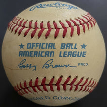 Load image into Gallery viewer, Willie Upshaw Signed Autographed American League Rawlings Baseball Inscribed
