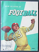Load image into Gallery viewer, 1973 Vintage How To Star In Football Booklet By Herman L Masin
