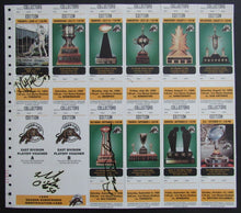 Load image into Gallery viewer, 1995 CFL Tiger Cats Ticket Sheet Signed Mike O&#39;Shea Pinball Clemons Autographed
