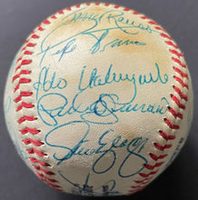 Load image into Gallery viewer, 1981 World Series Champions LA Dodgers Team Autographed Baseball Signed x24 JSA
