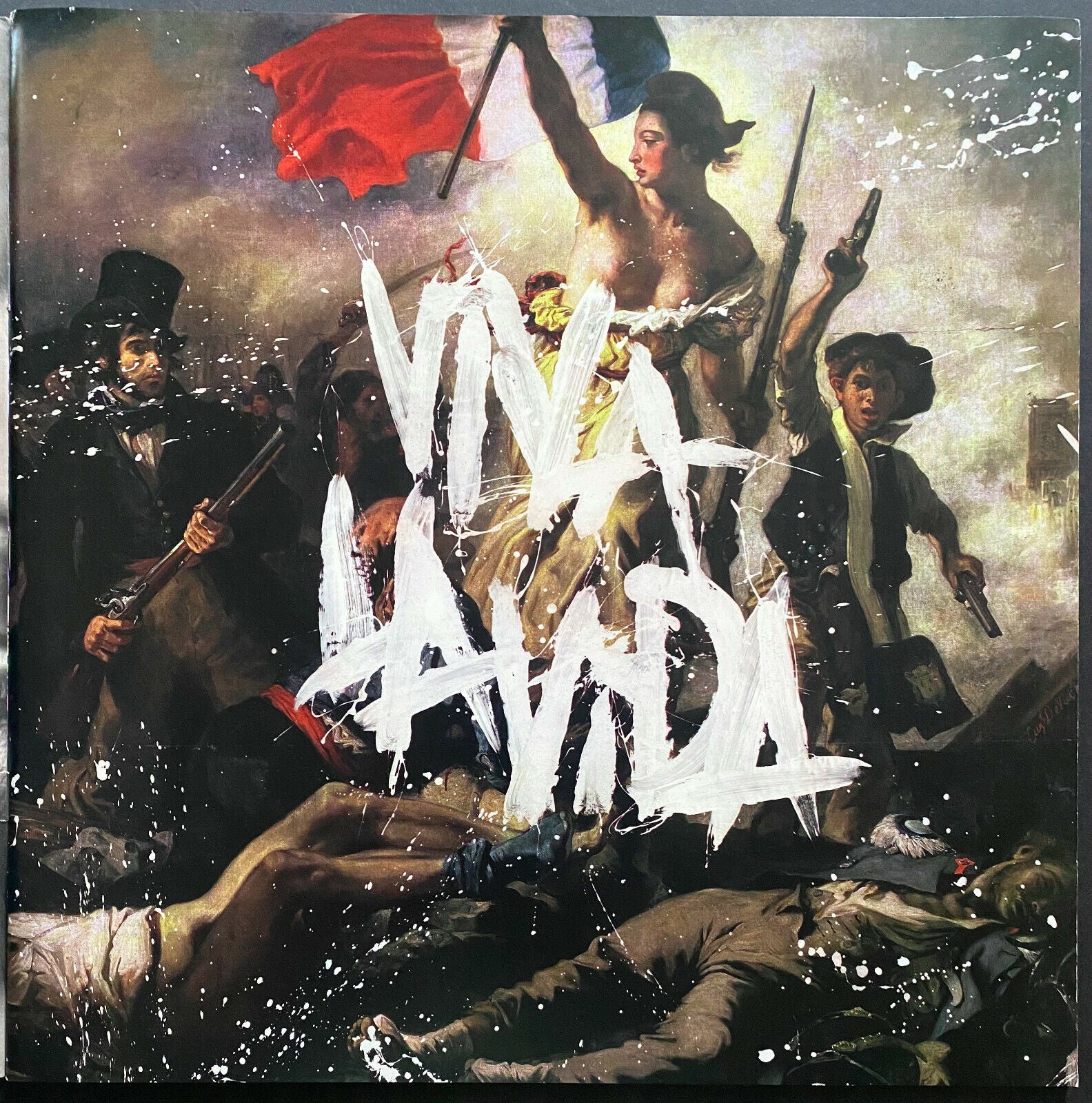 COLDPLAY VIVA LA VIDA ライブ告知ポスター 2009 Coldplay Viva la Vida Concert Tour Program + Insert Postcards