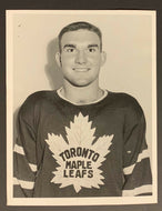 1954 Toronto Maple Leafs NHL Hockey Press Photo Star Rookie Brian Cullen