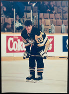 Jaromir Jagr Rookie Playing vs Toronto Maple Leaf Gardens Original Photo NHL
