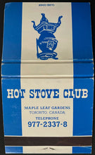 Load image into Gallery viewer, Maple Leaf Gardens Hot Stove Club Matches Autographed By Peter Zezel Toronto
