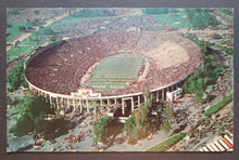 Load image into Gallery viewer, 1960's Rose Bowl Stadium Pasadena California Football Postcard  Vintage
