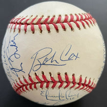 Load image into Gallery viewer, 1997 Atlanta Braves Team Signed Rawlings Baseball 23 Autos Maddux Smoltz JSA LOA
