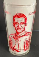 1960-61 Phil Goyette York Peanut Butter Glass NHL Montreal Canadiens VTG