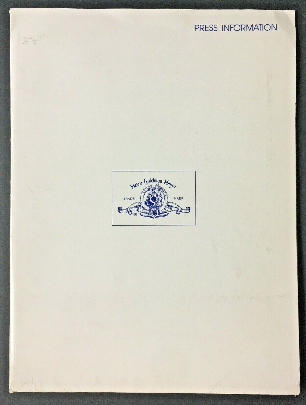 1988 Metro Goldwyn Mayer Film Press Information Taffin Pierce Brosnan 3 Photos +