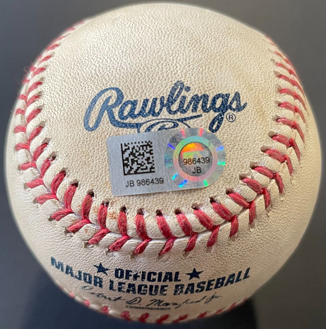 July 1 2017 Game Used Baseball Toronto Blue Jays Boston Red Sox Rogers Center