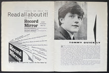 Load image into Gallery viewer, 1964 Beatles Live Music Concert UK Tour Program + Vintage Ticket @ Bournemouth
