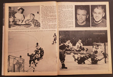 Load image into Gallery viewer, 1964 Hockey Illustrated Magazine Bobby Hull Cover Chicago Blackhawks Vintage
