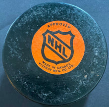 Load image into Gallery viewer, St. Louis Blues Game Used 1973-83 Seasons Official Approved Viceroy Hockey Puck
