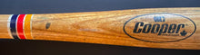 Load image into Gallery viewer, Dan Gladden Game Used Batting Practice Cooper Baseball Bat Minnesota Twins MLB
