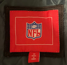 Load image into Gallery viewer, Philadelphia Eagles NFL Football Vintage Leather Jacket G-III Apparel Size M
