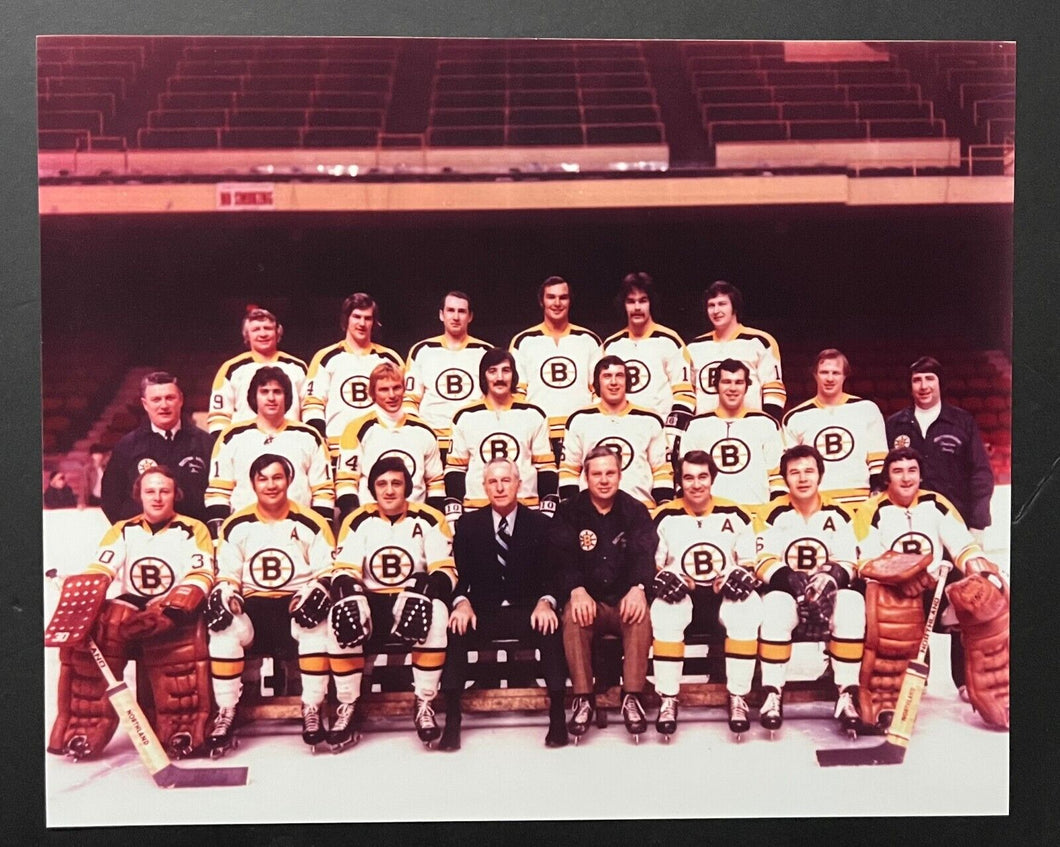 1971-72 Boston Bruins Stanley Cup Champions NHL Hockey Team Photo Orr Esposito