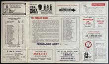 Load image into Gallery viewer, 1979 OHA Hockey St. Catherine&#39;s Blackhawks Toronto Marlies Playoff Program
