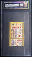 Load image into Gallery viewer, 1945 World Series Ticket Game 7 Clincher Detroit Tigers vs Chicago Cubs MLB

