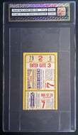 1945 World Series Ticket Game 7 Clincher Detroit Tigers vs Chicago Cubs MLB