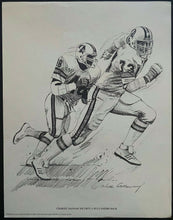 Load image into Gallery viewer, 1981 Washington Redskins Shell Oil NFL Football Prints x7 Different Vintage
