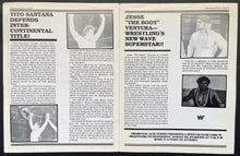 Load image into Gallery viewer, 1984 Andre the Giant vs. Iron Sheik Stranglehold Program WWF Wrestling Vintage
