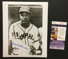 Load image into Gallery viewer, Verdell Mathis Autographed Photo Negro Leagues Memphis Red Sox JSA Signed
