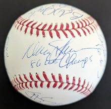 Load image into Gallery viewer, 1986 New York Mets Signed Autographed Baseball Fanatics MLB Hernandez Dykstra
