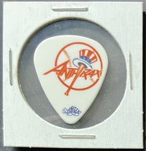 Load image into Gallery viewer, 2011 Anthrax Scott Ian Signature Yankee Stadium Guitar Pick Promo Big 4 Festival
