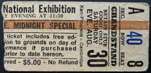 Load image into Gallery viewer, 1975 Rare Beach Boys Midnight Special Concert Ticket Stub From Toronto CNE
