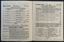 Load image into Gallery viewer, 1935 British Greyhound Racing Program Empire Stadium Wembley Vintage England
