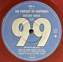 Load image into Gallery viewer, Gretzky Rocks Record Pursuit Of Happiness Rare Red Vinyl Vintage Wayne Gretzky
