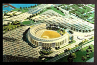 1964 Shea Stadium Home Of MLB New York Mets Baseball Team Vintage Postcard
