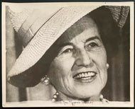 Rose Fitzgerald Kennedy Autographed Photo American Philanthropist Socialite JSA
