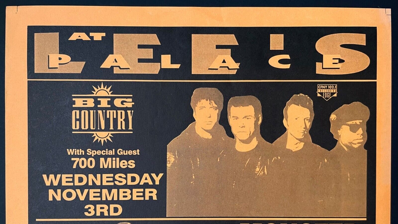 1993 Lee's Palace Band Poster The Buzzcocks Punk Rock Toronto