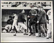 1977 New York Yankees Billy Martin Fighting Umpires Type 1 Photo MLB Baseball