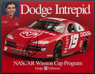 2001 NASCAR Racing Ray Evernham Signed Promo Photo Card Autographed