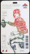 2012 Rogers Centre 100th Grey Cup Game Ticket Argos CFL Russ Jackson + Mailer