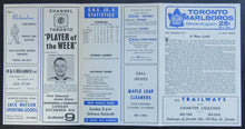 Load image into Gallery viewer, 1966 Maple Leaf Gardens OHA Major Jr A Season Opener Program Toronto vs Flyers
