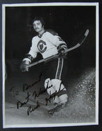 1976-1978 NHL Cleveland Barons Rick Hampton Autographed Team Issued Photo Vtg