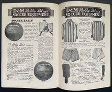 Load image into Gallery viewer, 1929 D + M Athletic Goods Catalog Fall/Winter Seasons All American Football
