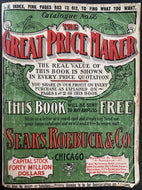 1907 Sears Roebuck & Co Catalogue #116 Complete Old Vintage Great Price Maker