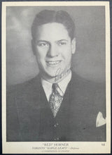 Load image into Gallery viewer, 1939-40 OPC V301-1 Red Horner Autographed Signed Card Toronto Maple Leafs JSA
