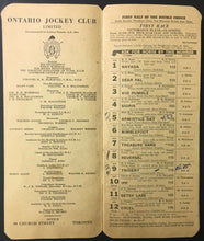 Load image into Gallery viewer, 1949 Kings Plate 90th Running Racing Program Woodbine Racetrack EP Taylor Wins
