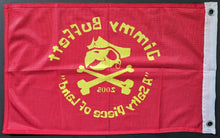 Load image into Gallery viewer, 2005 Singer Jimmy Buffet Large Tour Banner Rock Music 19x12 Flag
