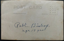 Load image into Gallery viewer, 1920 Vintage Football Postcard Robert Bishop Unposted Vtg Post Card
