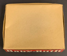 Load image into Gallery viewer, Vintage 1953 Curtiss Candy Bar Baby Ruth Cardboard Store Display Box
