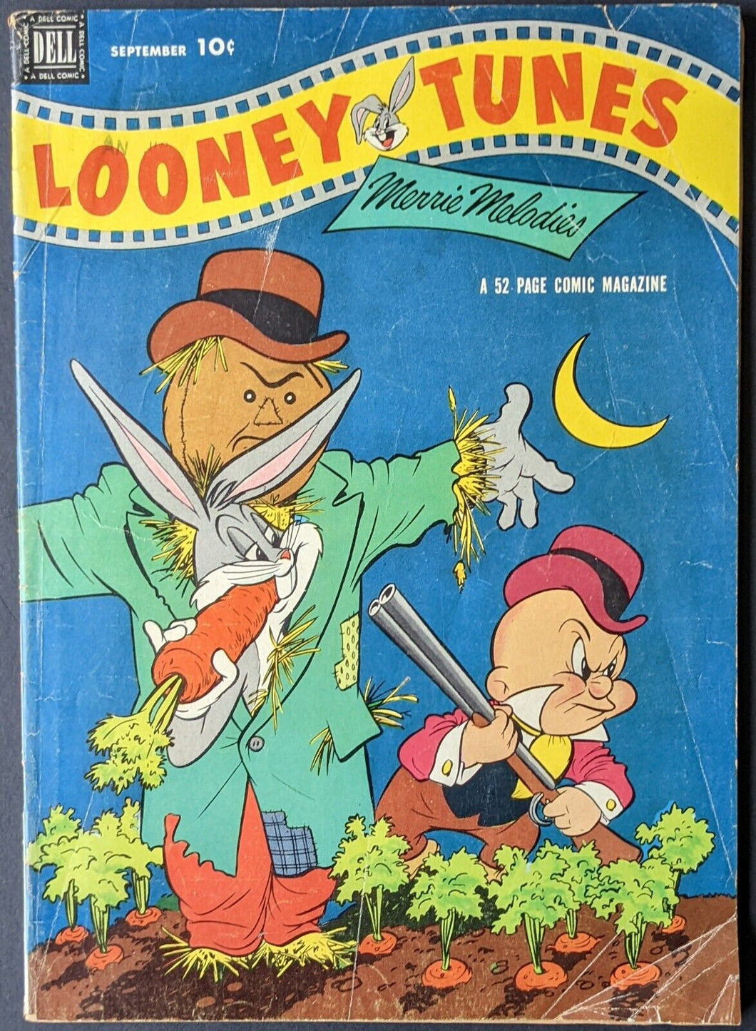 1952 Looney Tunes Comic Book Ball Player Preacher Roe Front Cover Vintage