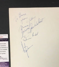 Load image into Gallery viewer, 1963 Ontario Sports Writers Celebrity Dinner Autographed Program JSA Signed

