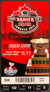 2012 Vanier Cup Full Ticket Rogers Centre Toronto Canadian University Football
